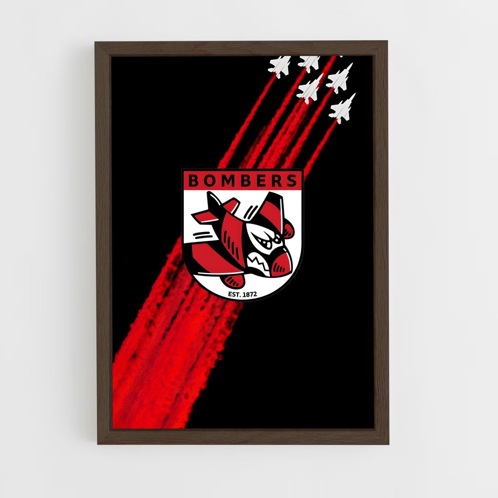 Poster Essendon Skyward – affiche Football australien (vue 5)